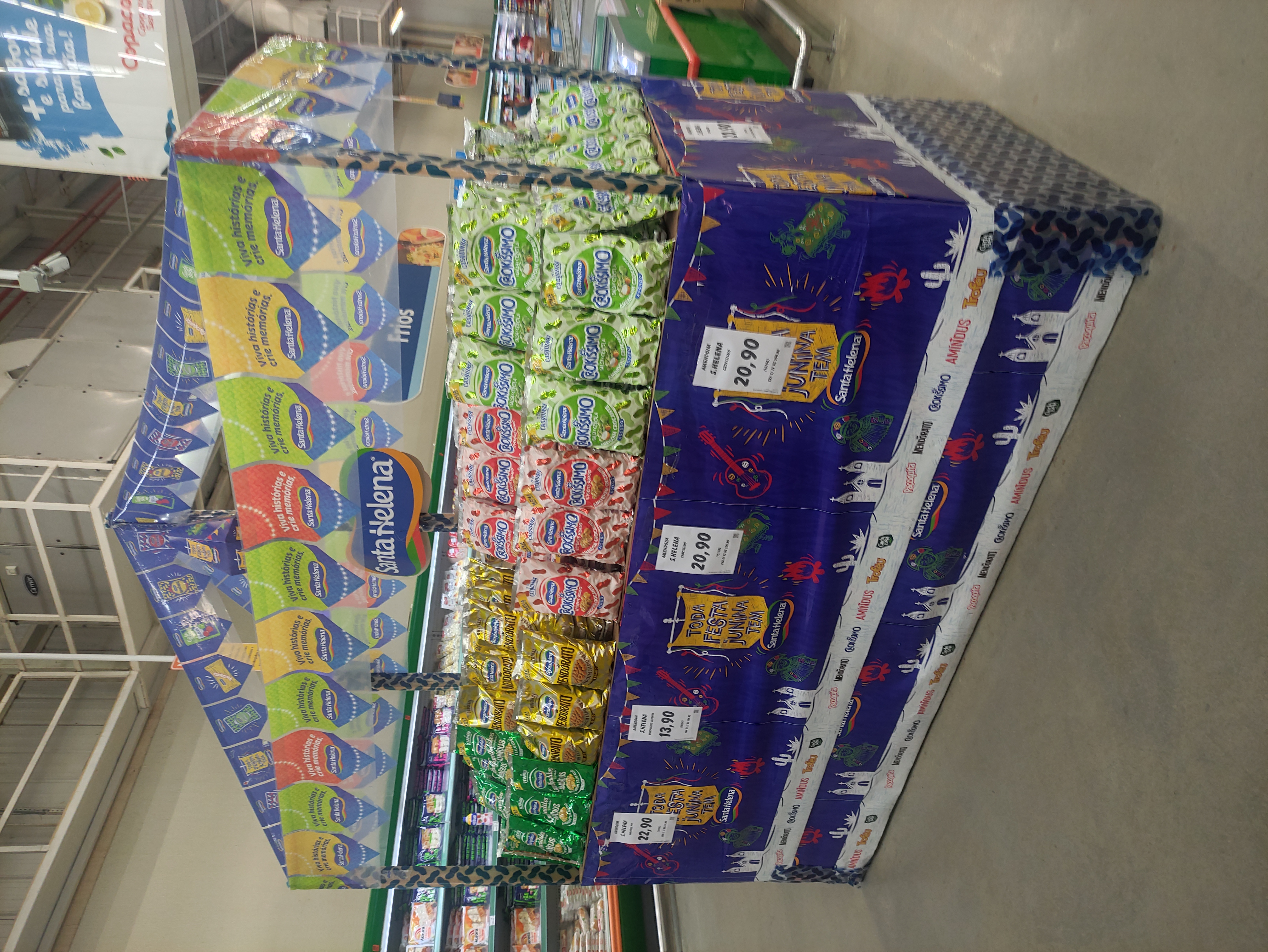 imagem do abastecimento da santa helena